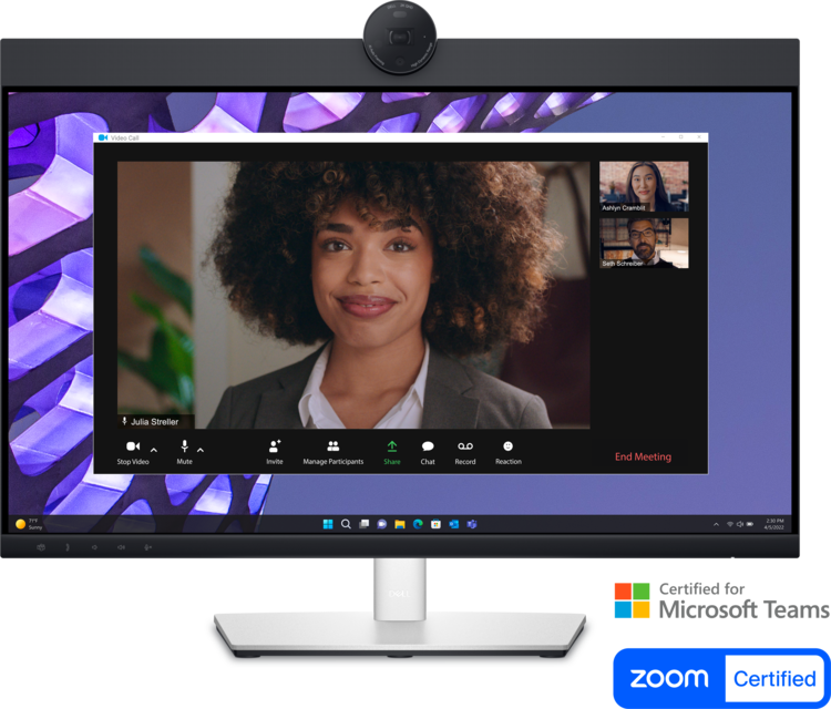 Dell 24 Video Conferencing Mon-P2424HEB