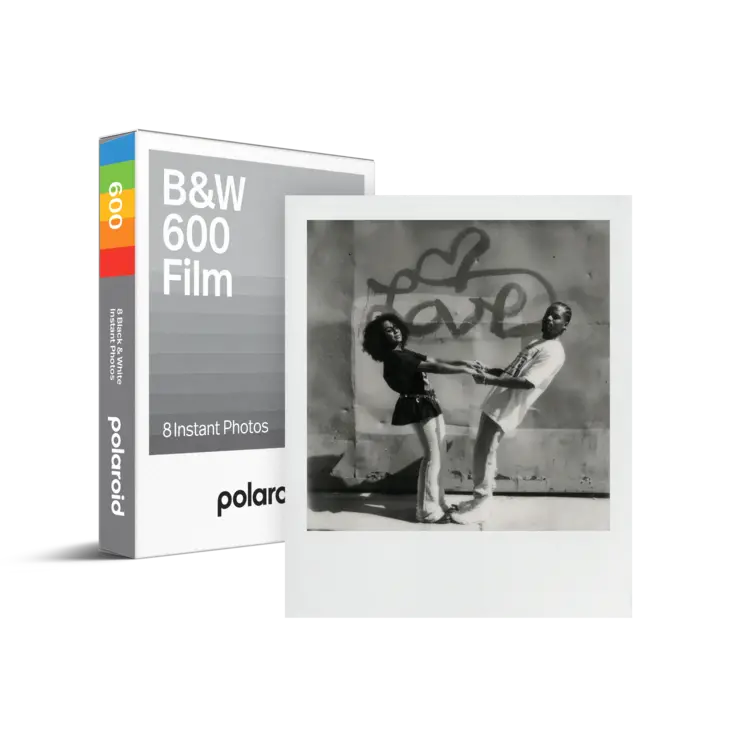 Polaroid 600 Black and White Film 8pk