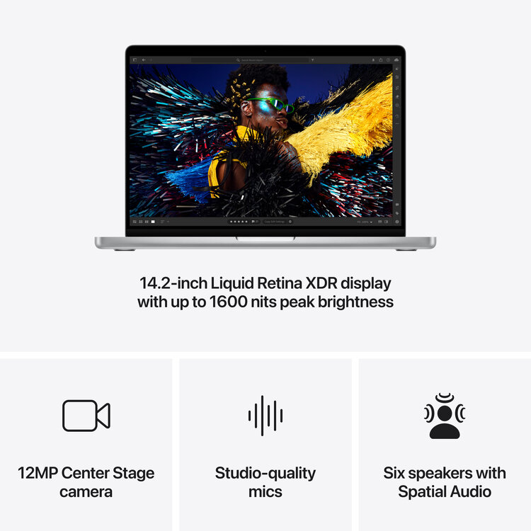 Apple MacBook Pro (16-inch) M4 Pro 14‑core CPU, 20‑core GPU, 48GB Memory, 512GB Storage