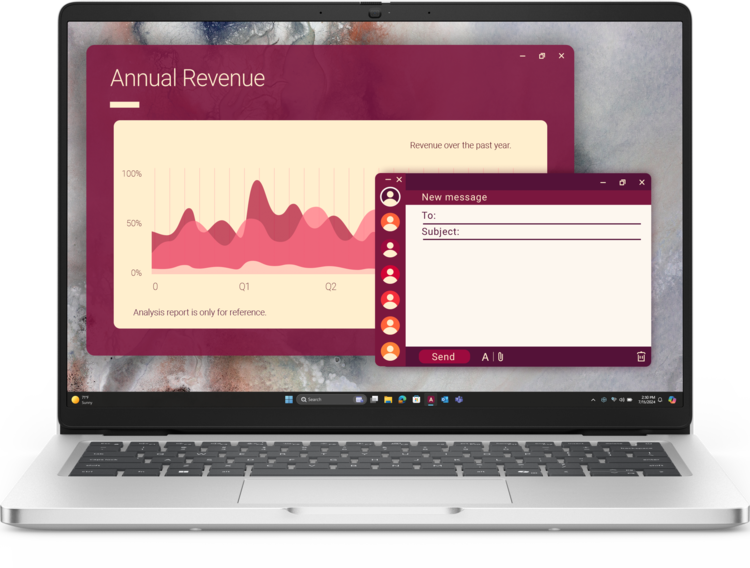 Dell 14-inch Basic Laptop - Dell Pro 14 (PC14250)