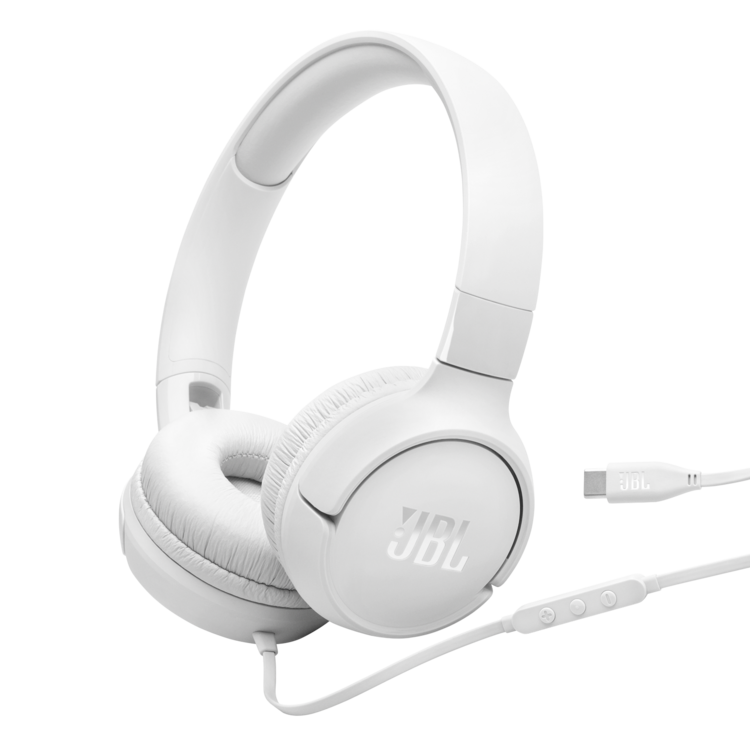 JBL Tune 520C USB-C Wired On-Ear Headphones