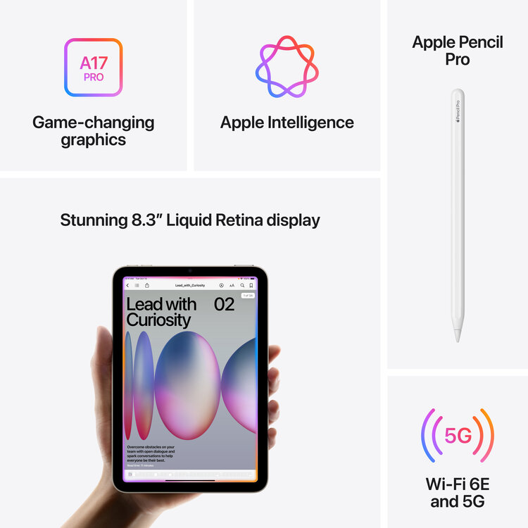 Apple iPad mini (A17) Cellular 128GB