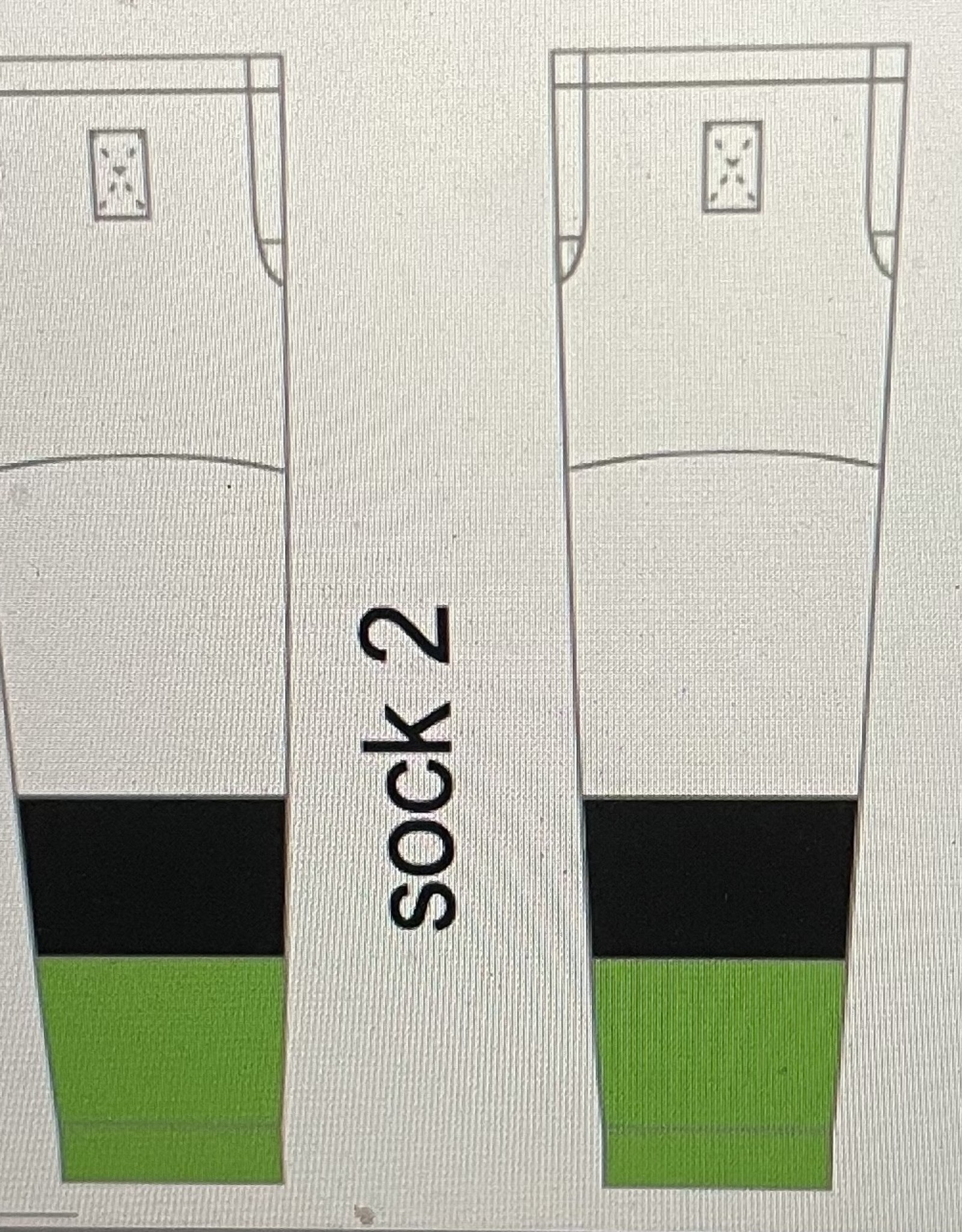 Pro Shop New Empire Game Socks White