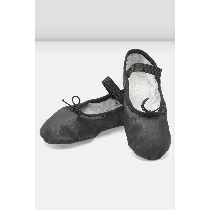 BLOCH S0205 "Dansoft" BLACK KIDS Full Sole