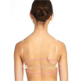 Body Wrappers Replacement Back Strap (Clear)