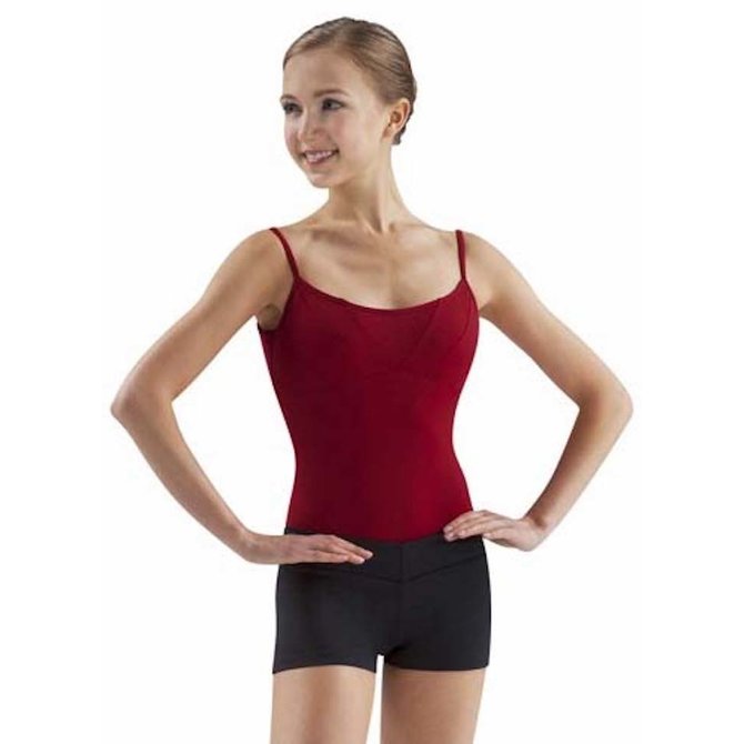 Cross Front V-Waist Shorts For Dance