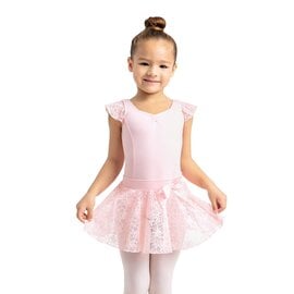 CAPEZIO 11725C Lace/Bow Pull On Skirt