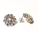 FH2 16mm AB Mixed Cluster Earrings (Pierced)