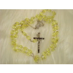 Yellow Beads Rosary