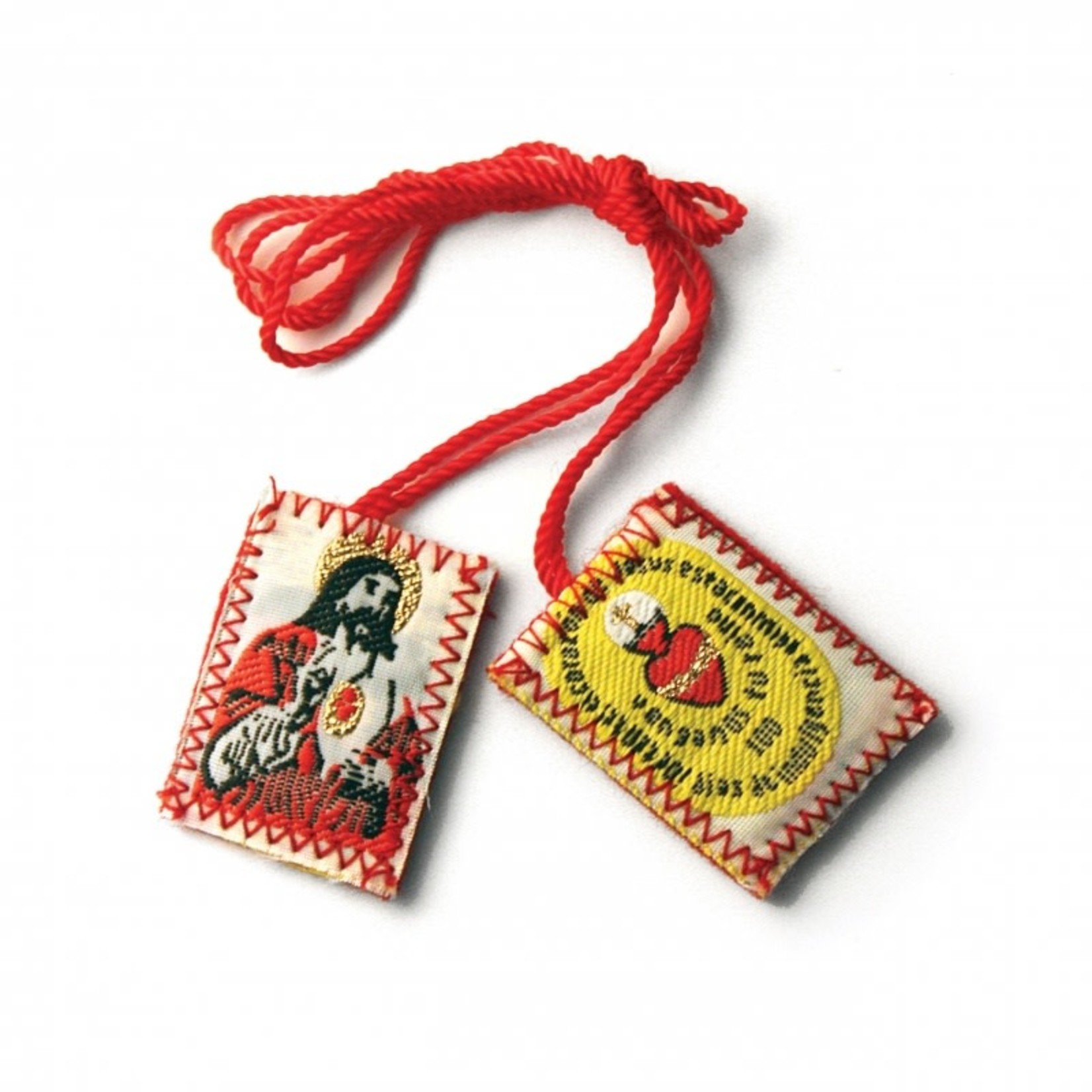 Red Scapular Sacred Heart (Detente) Small