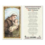 Responsorio de San Antonio Prayer Card (Spanish)