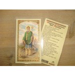 San Patricio Prayer Card (Spanish)