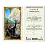 Santa Cecilia Prayer Card (Spanish)