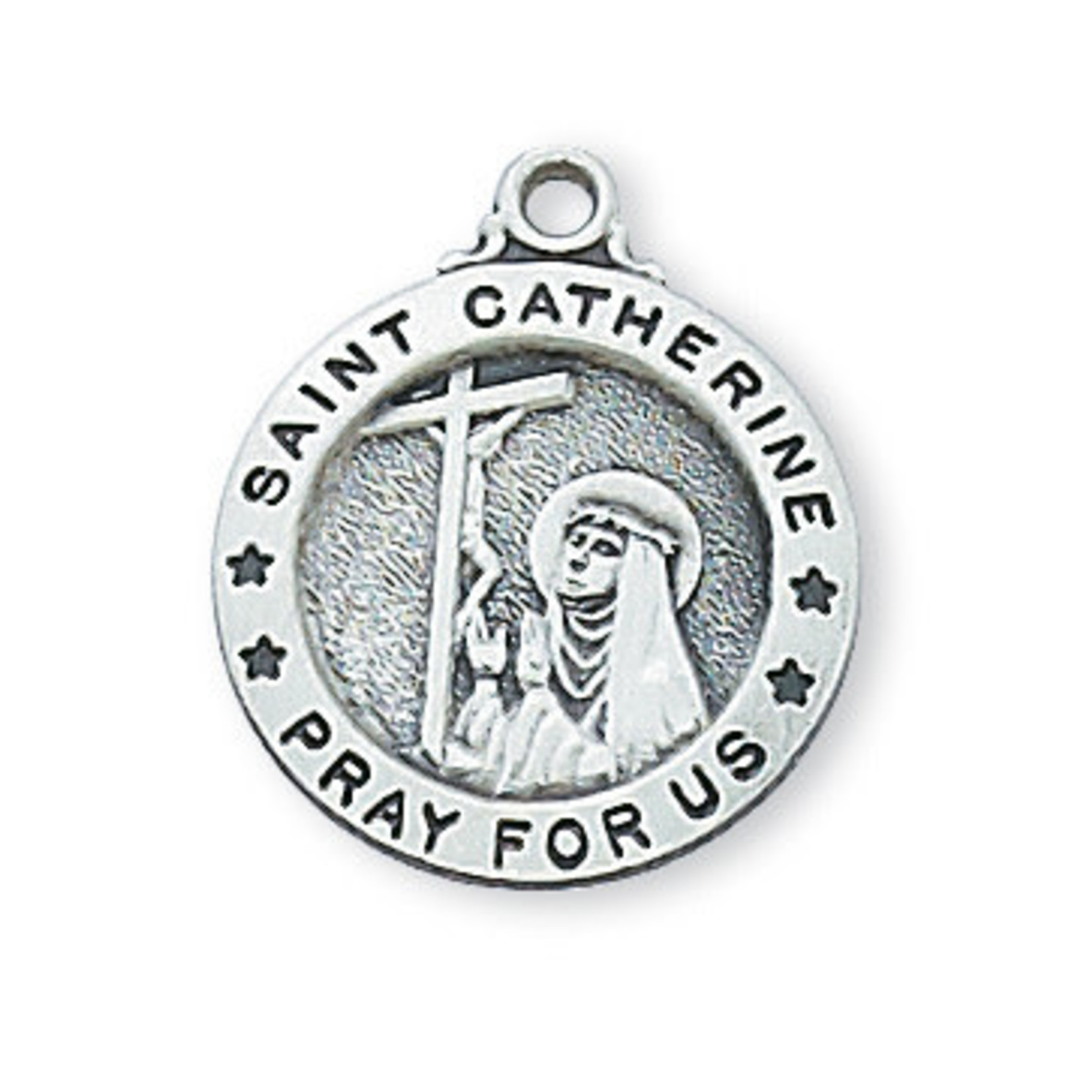 St Catherine of Siena Sterling 18” Chain