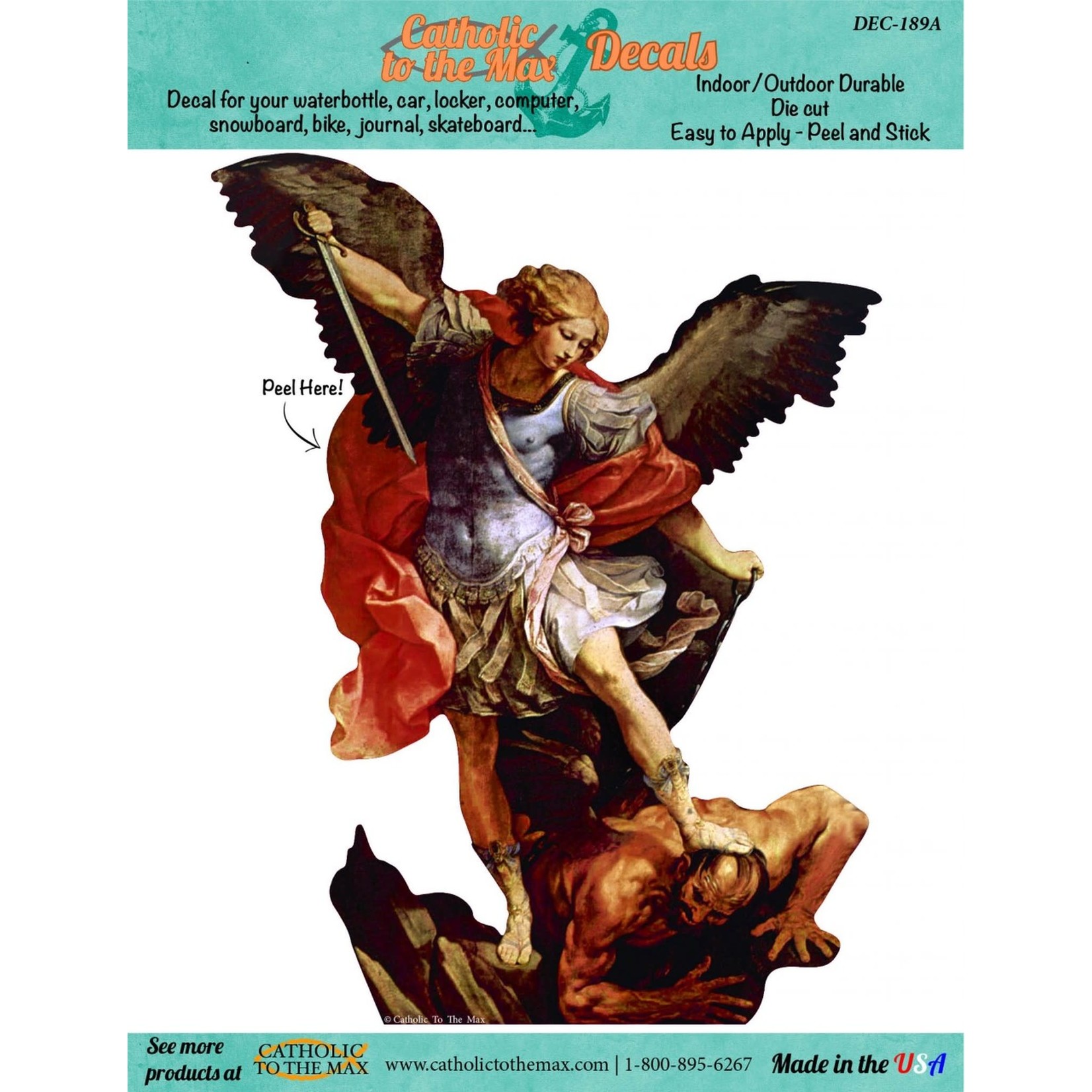 Saint Michael Color Decal