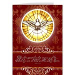 Greeting Card- Confirmation Red