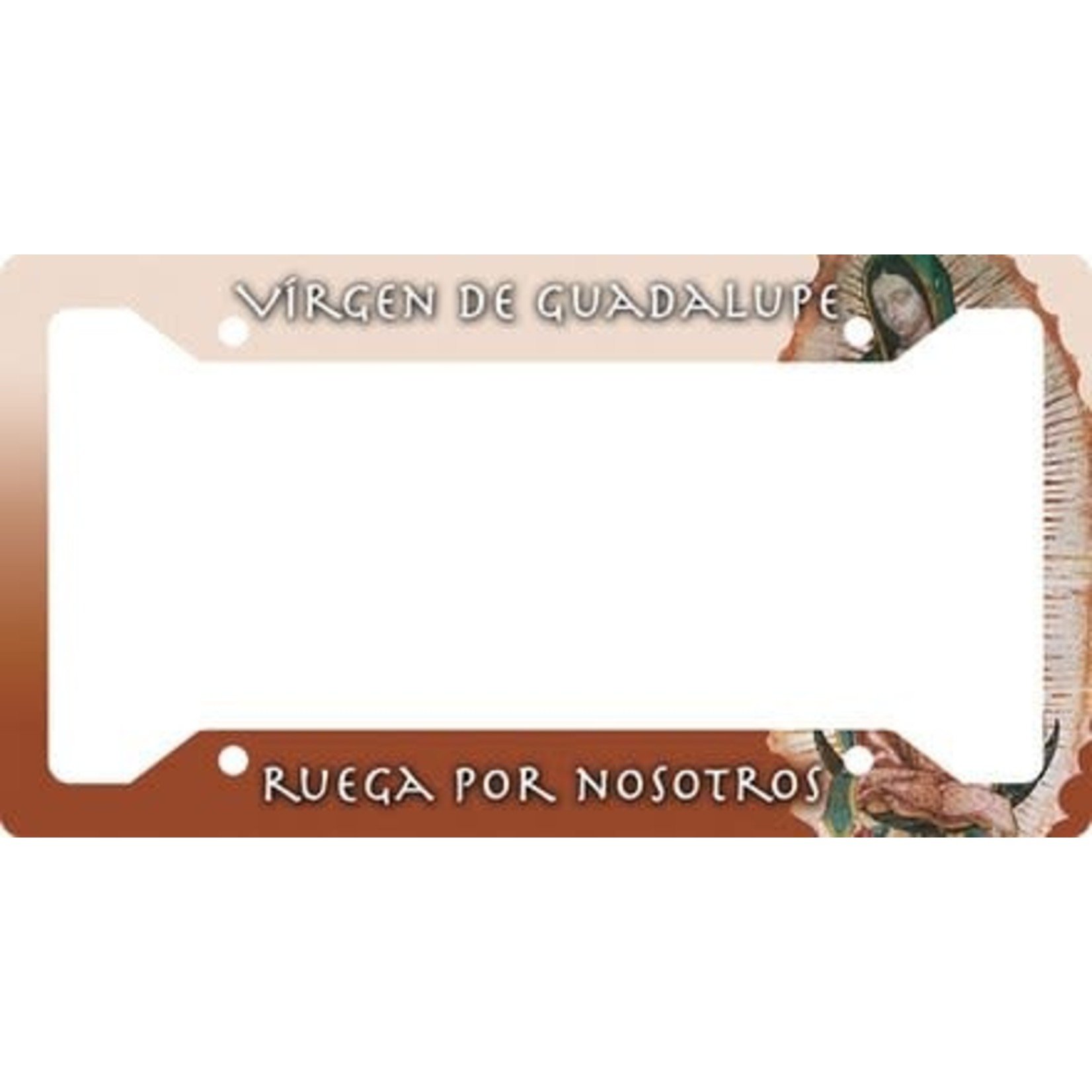 Plate Frame Virgen de Guadalupe