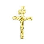 Lapel Pin Gold Crucifix