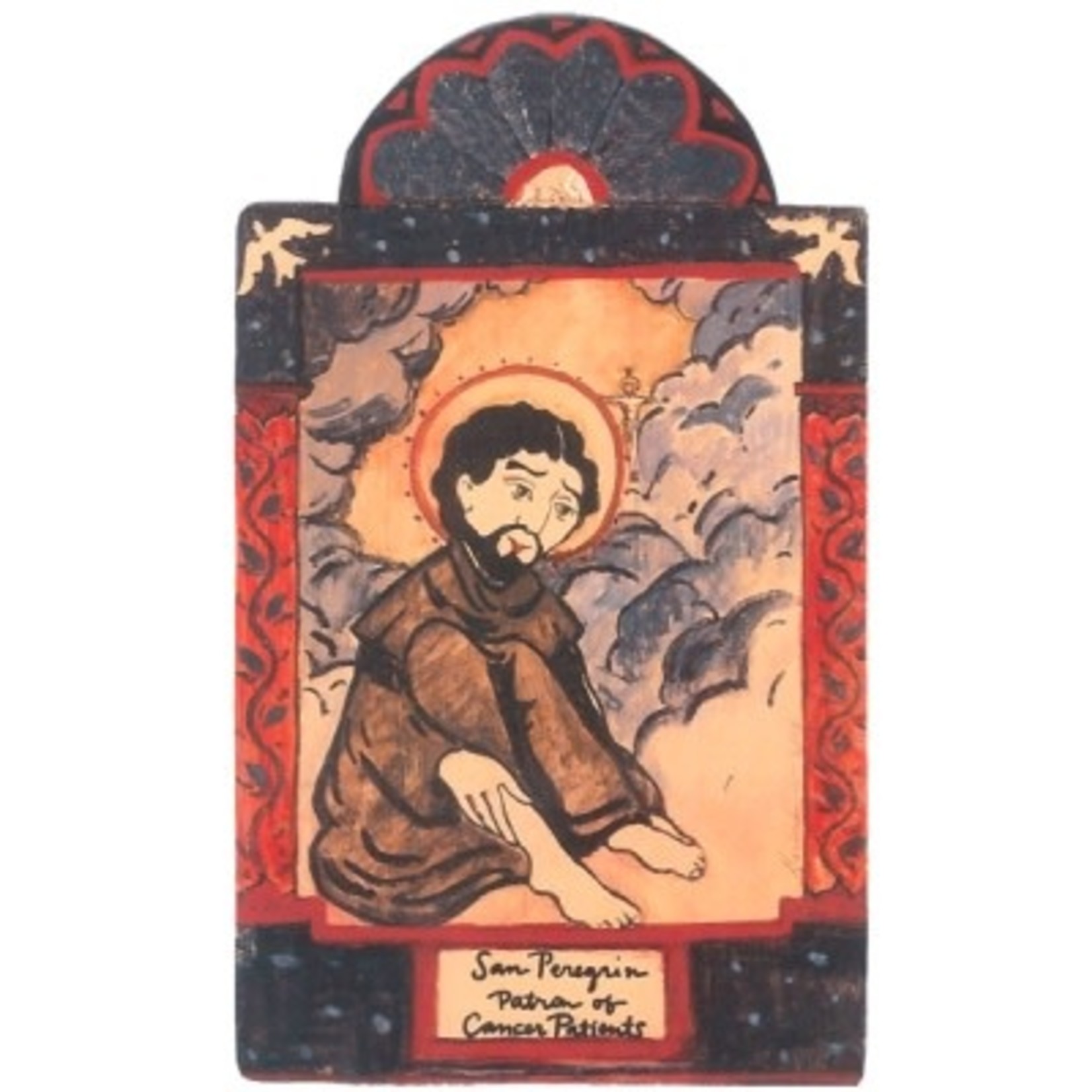 Retablo San Peregrin Pocket Saint