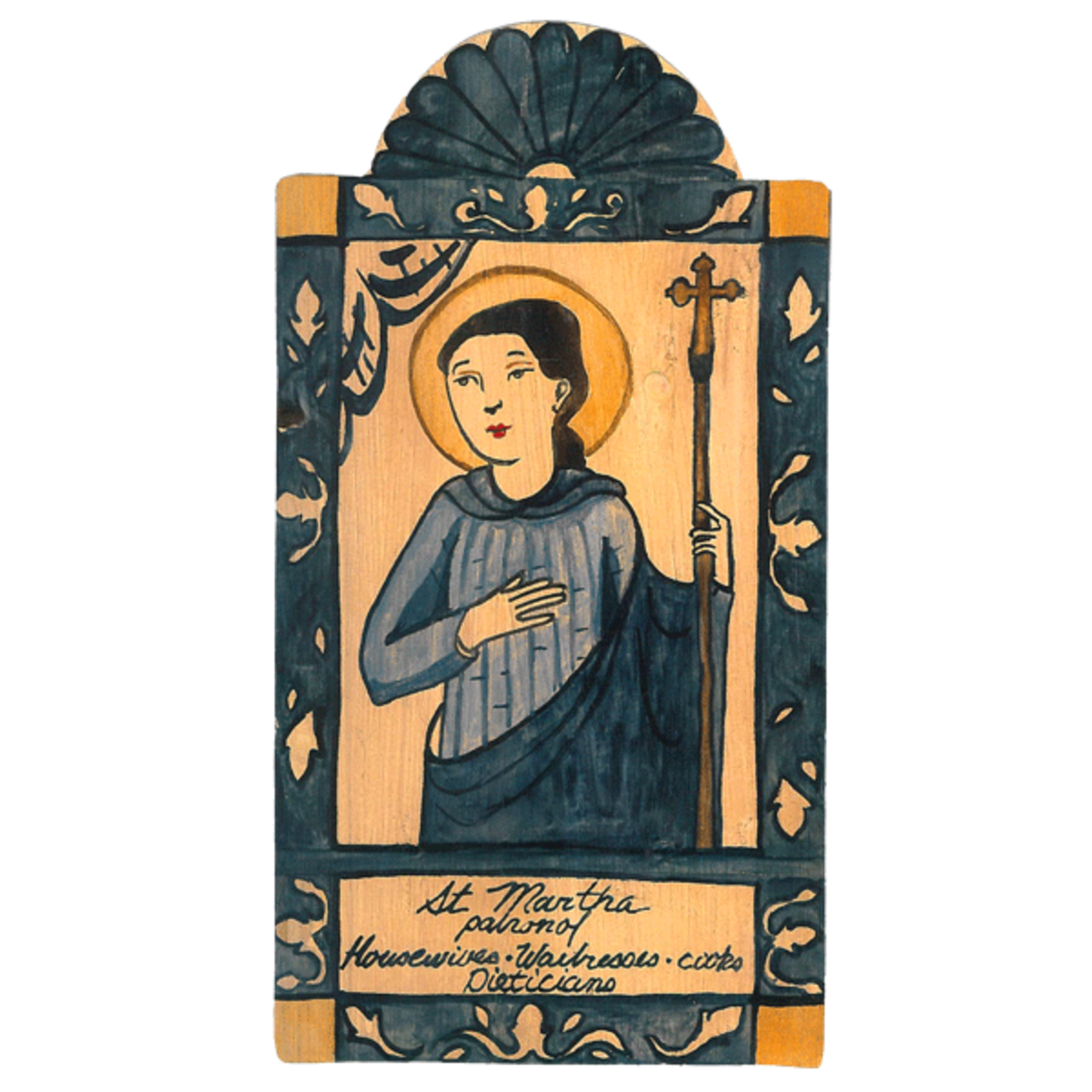 Retablo St Martha Pocket Saint