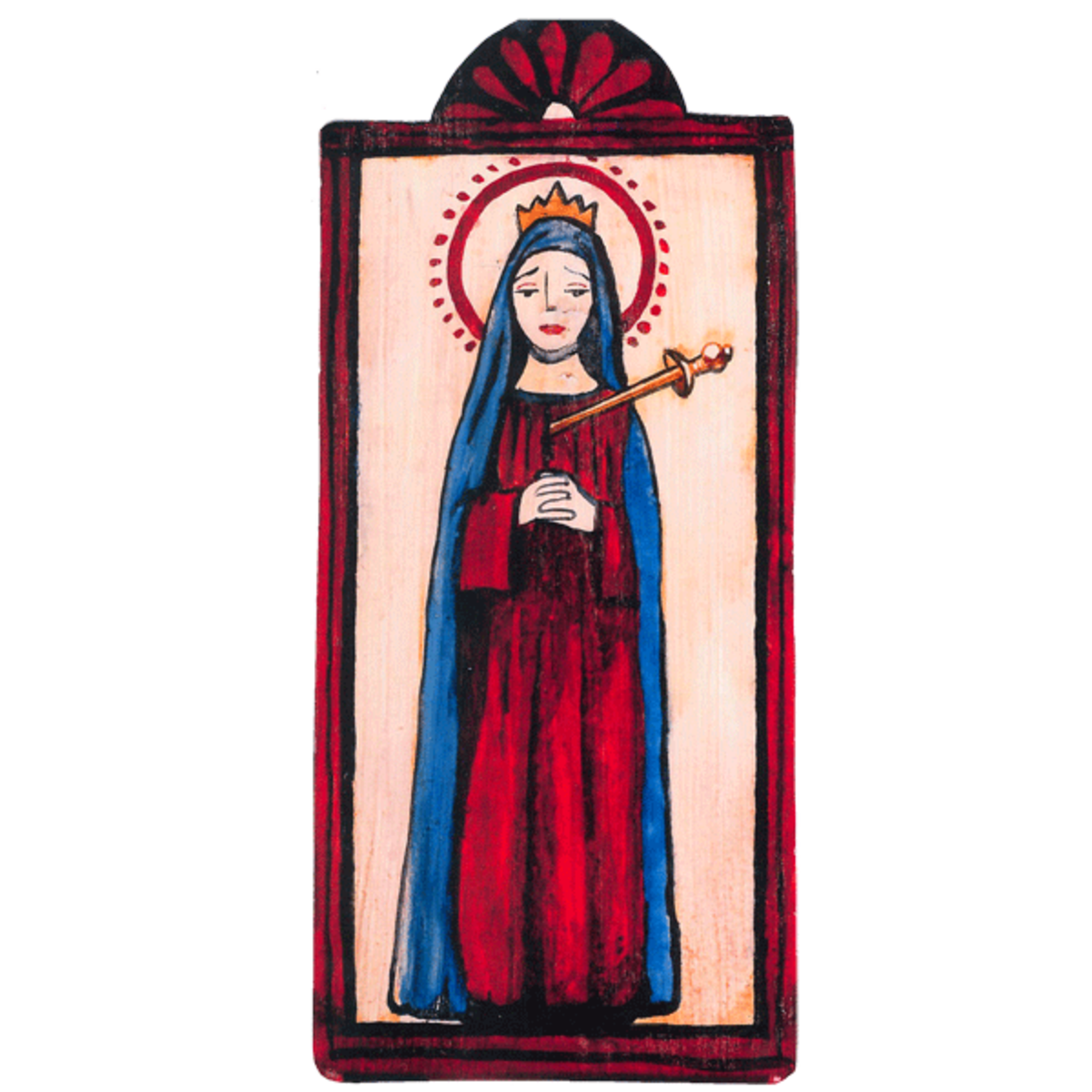 Retablo Nuestra Senora de los Dolores Pocket Saint
