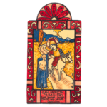 Retablo San Martin de Tours (Caballero) Pocket Saint