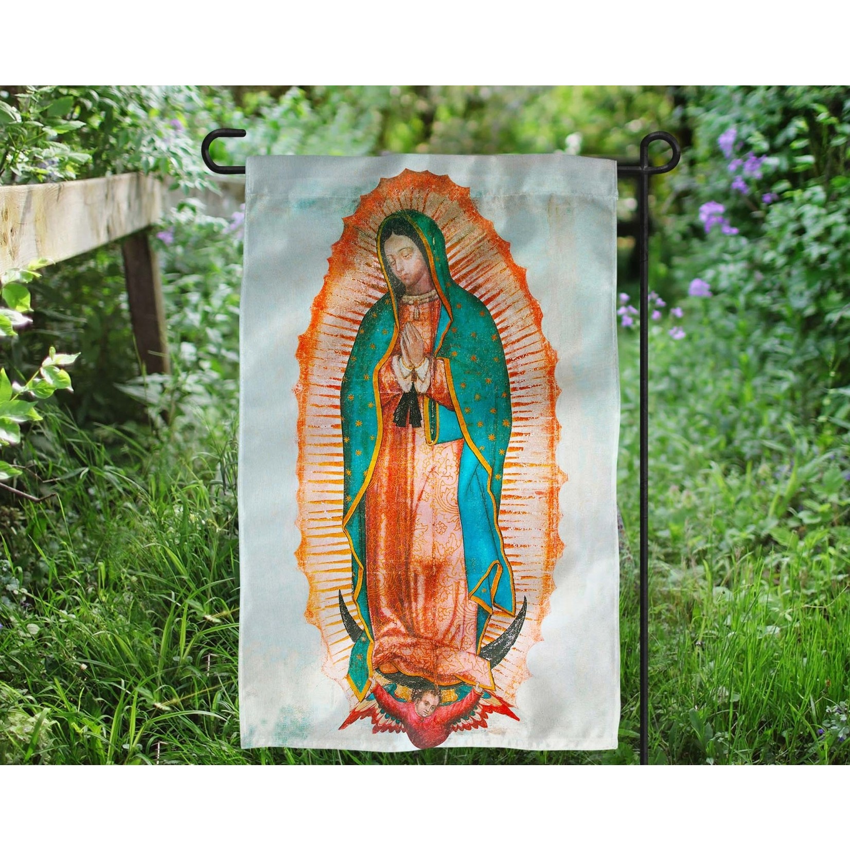 Garden Flag Our Lady of Guadalupe