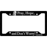 Plate Frame Pray, Hope, & Don't Worry (Padre Pio)