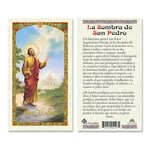 La Sombra de San Pedro Prayer Card (Spanish)