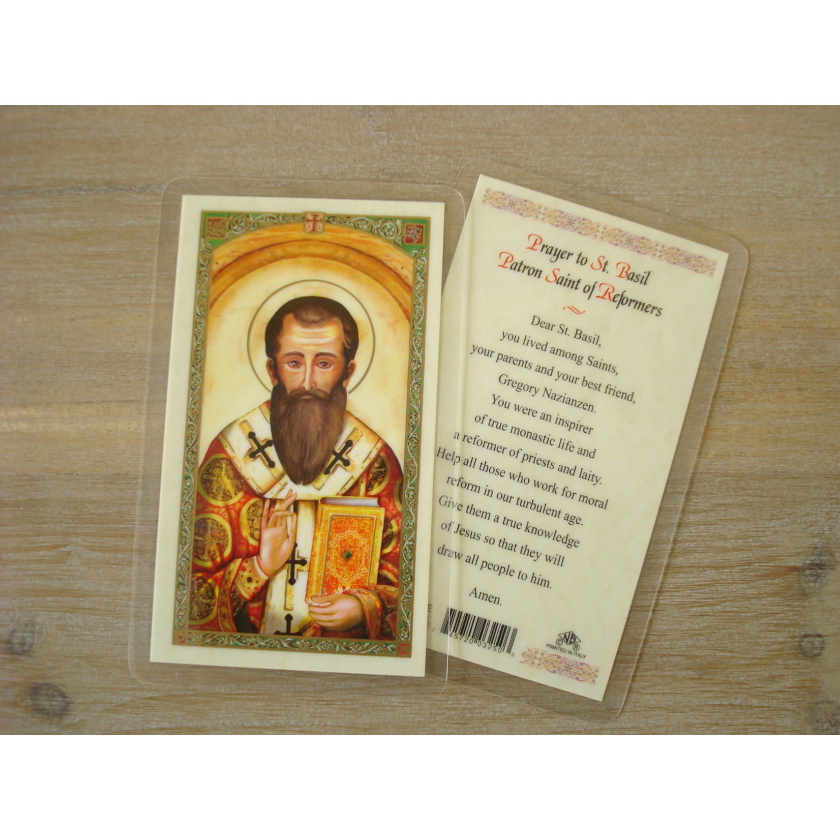 Prayer Card St Basil