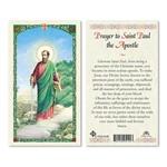 Prayer Card St Paul the Apostle