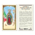 Oracion a Nuestra Madre de las Americas Prayer Card (Spanish)