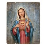 Immaculate Heart 15" Pallet Wood