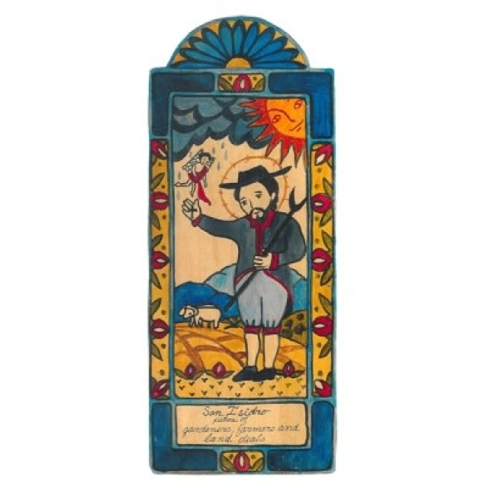 Retablo San Isidro Pocket Saint