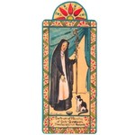 Retablo St Gertrude of Nevilles Pocket Saint