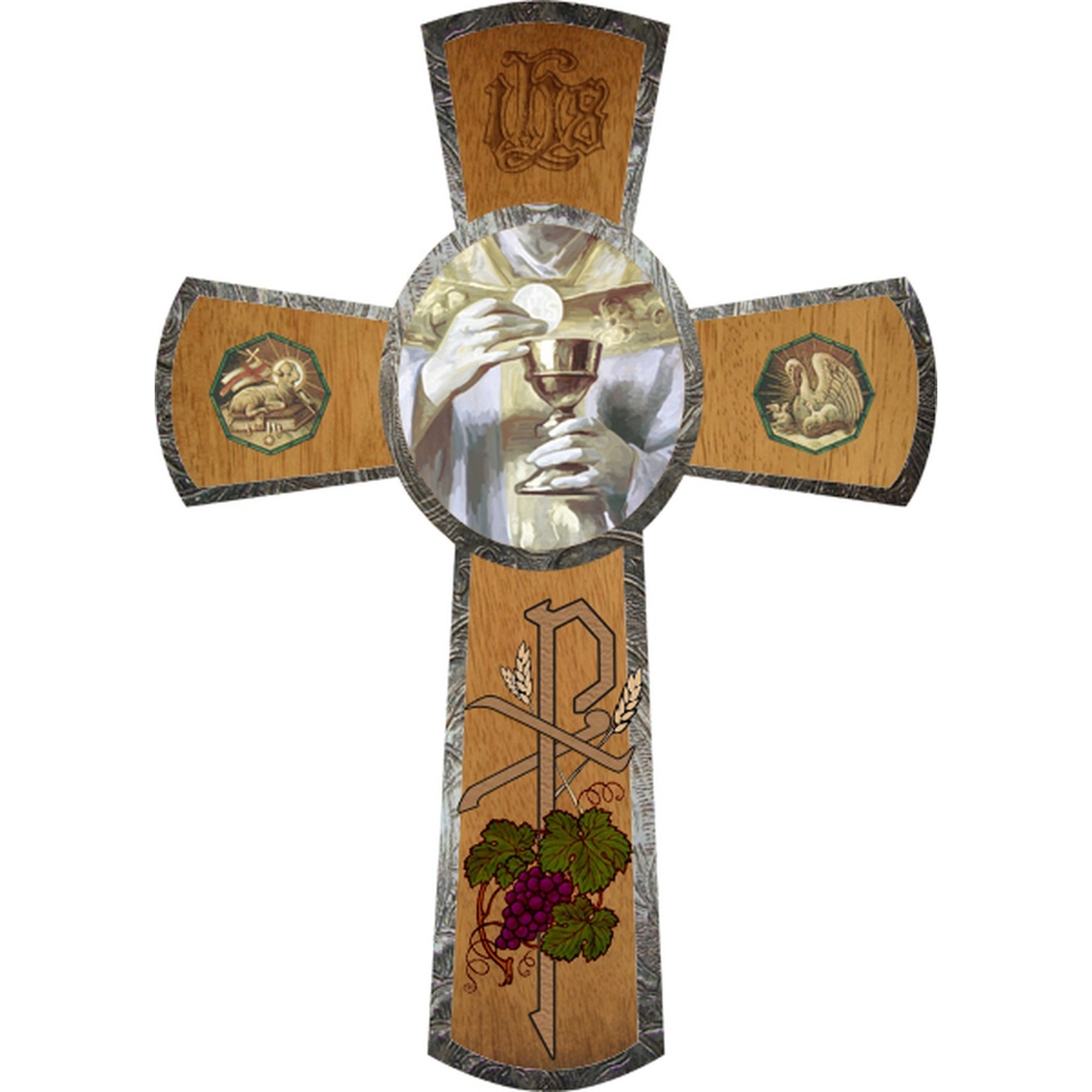 Nelsons Fine Arts & Gifts Standing Communion Wood Cross
