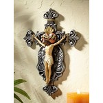 Sacred Heart Crucifix 10"