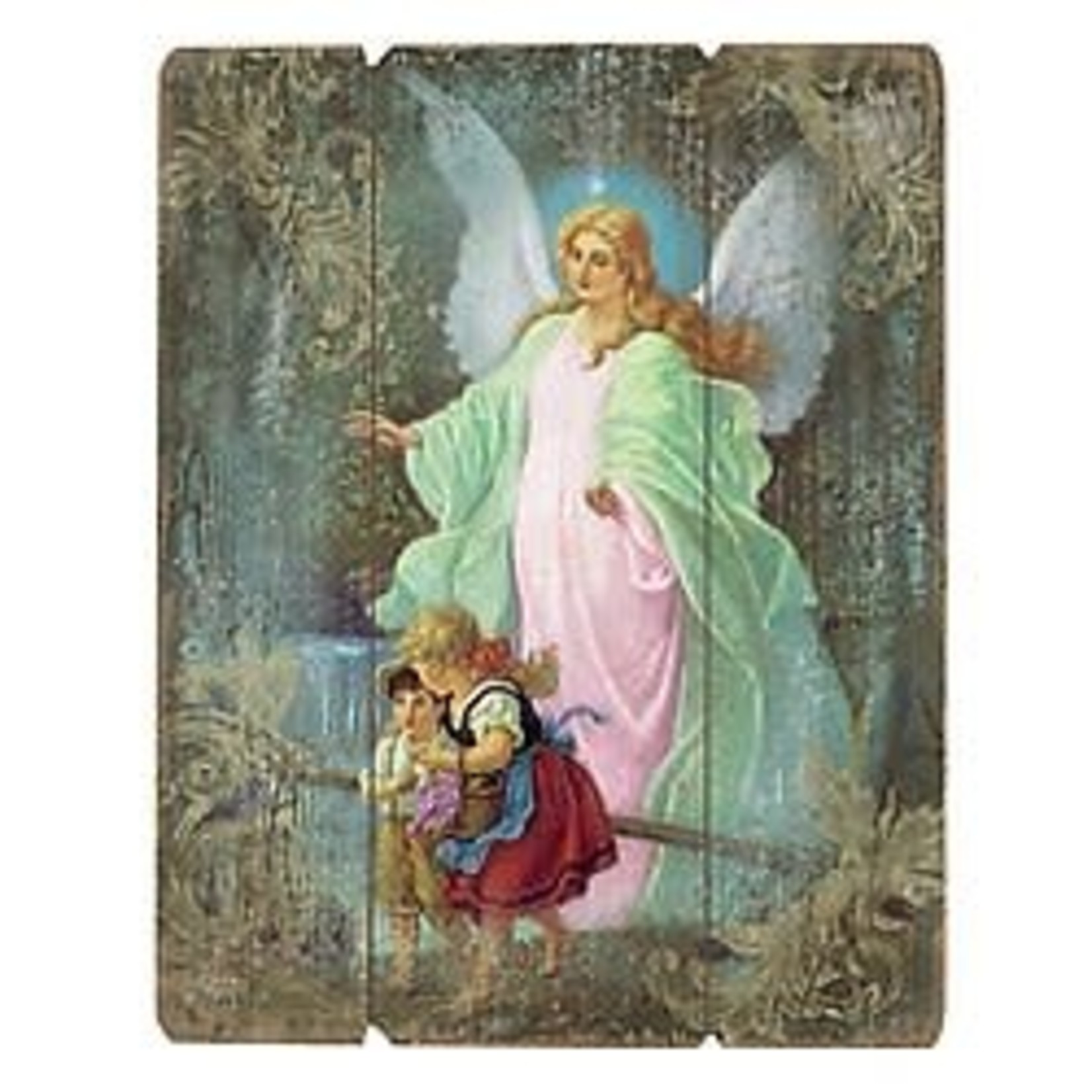 Guardian Angel  Pallet Wood Plaque