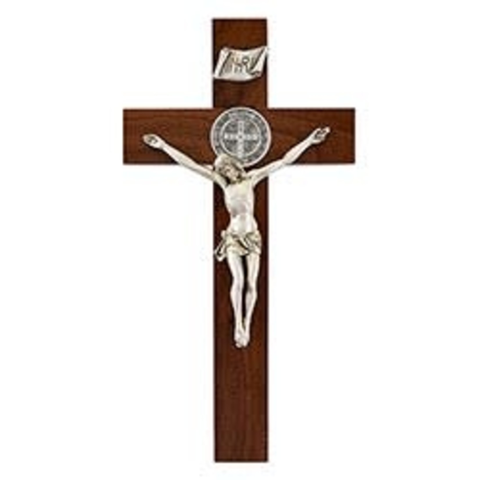 St Benedict Wall Crucifix 12"