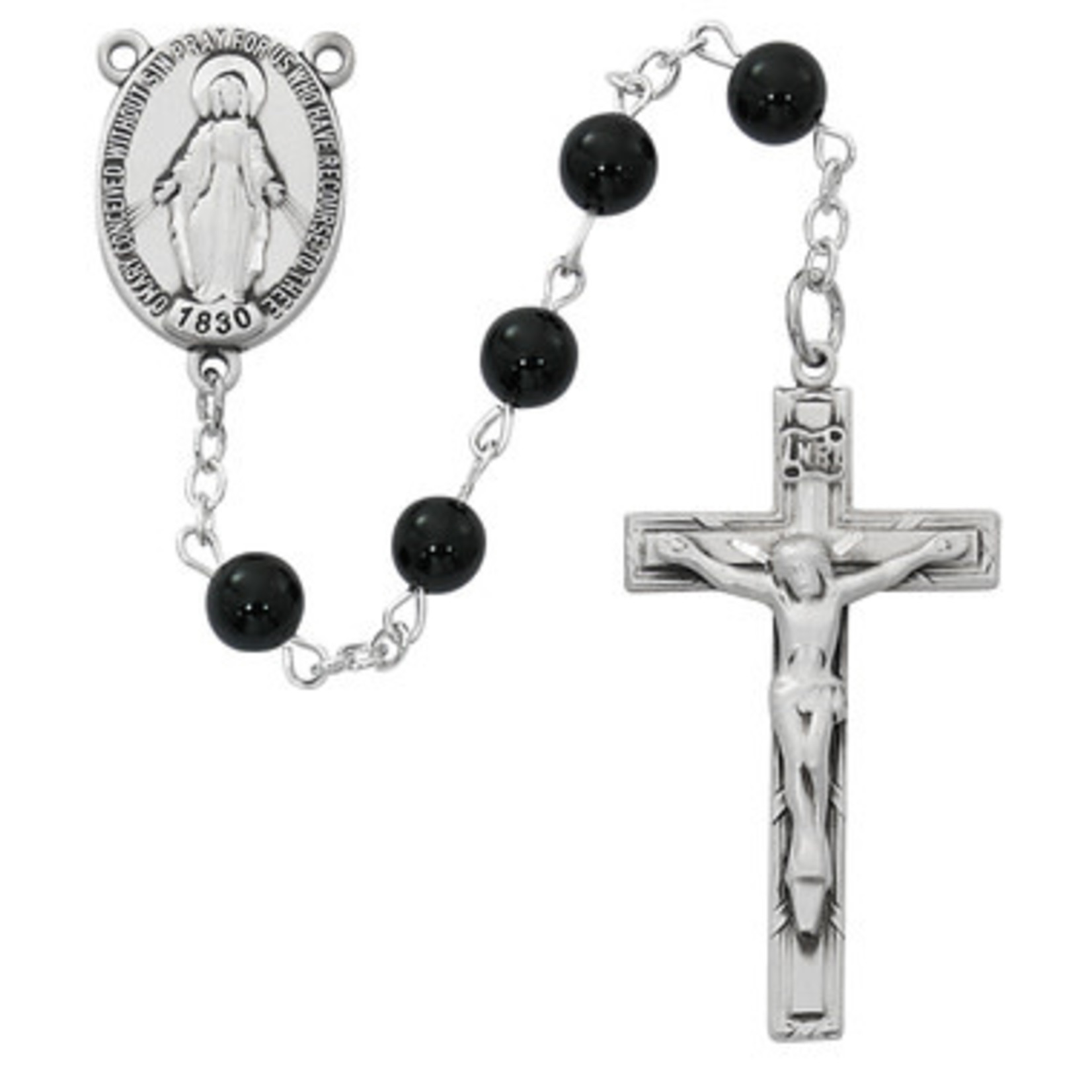 Black Onyx Deluxe Rosary