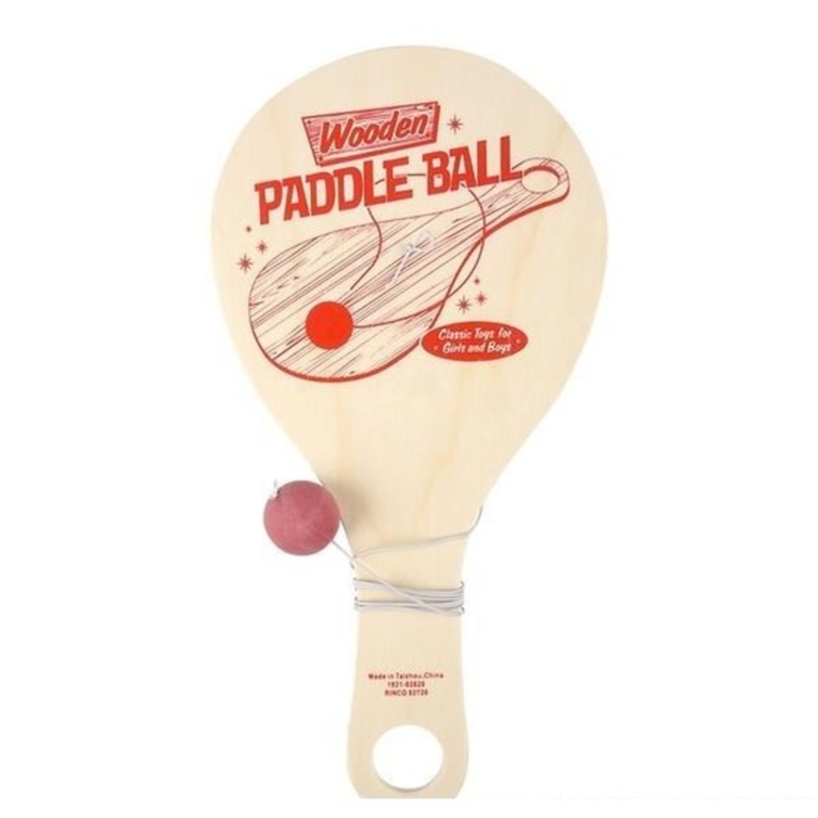 Wooden Paddle Ball