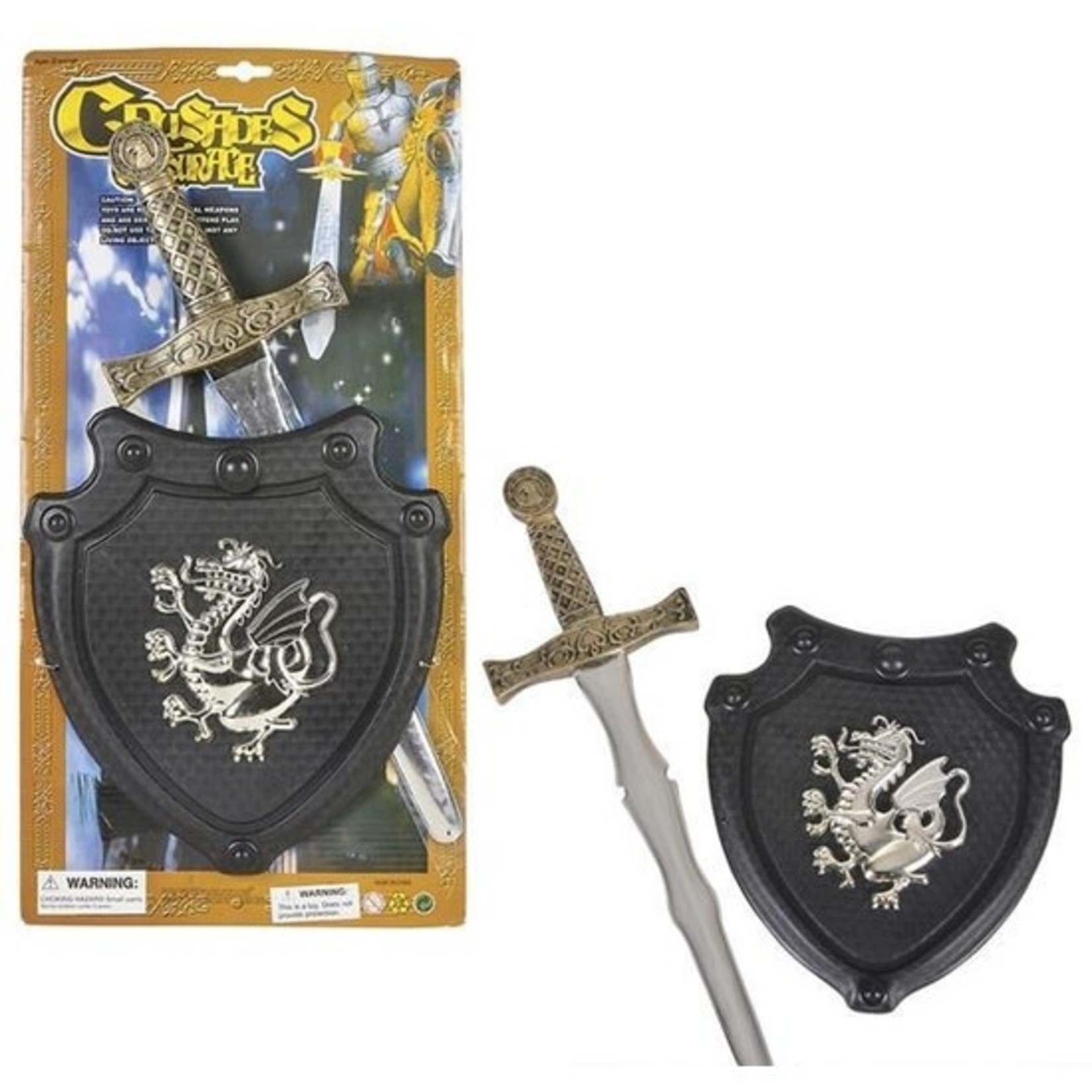 Crusades Sword and Shield 2 Piece Set