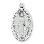 Sterling Silver Miraculous Medal LMG1S