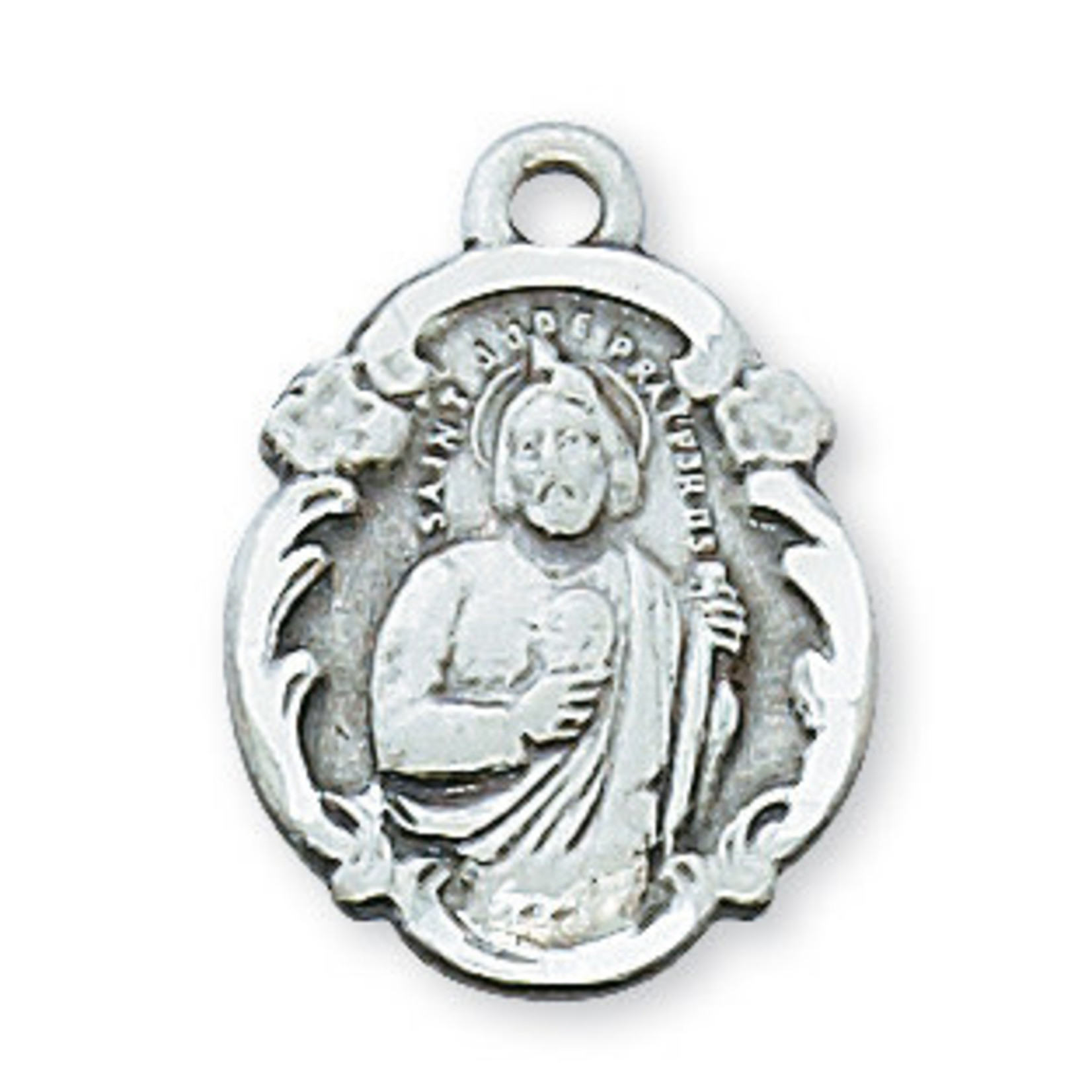 Sterling Silver St Jude Medal
