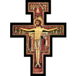 San Damiano Wall Crucifix 10"