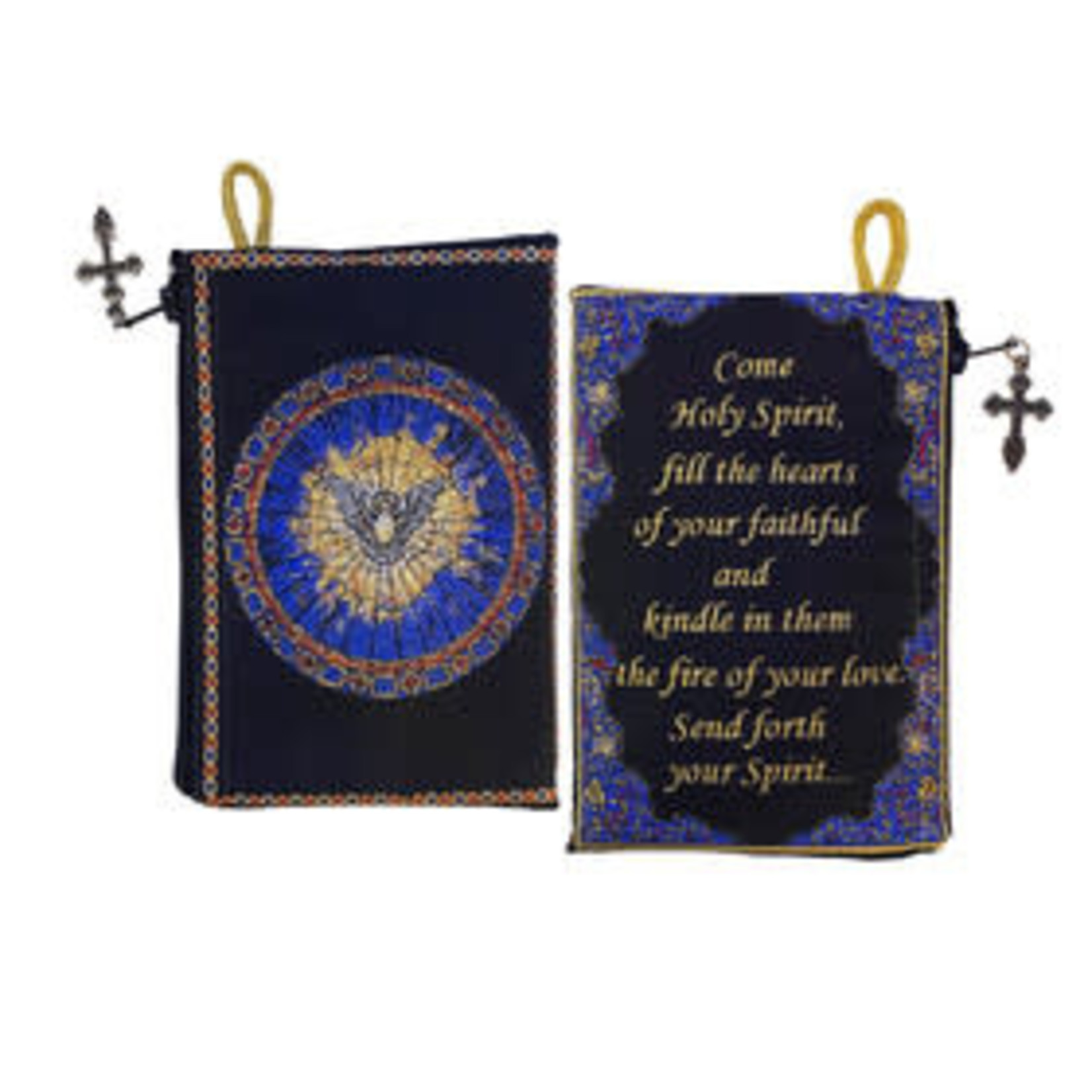 Tapestry Pouch Holy Spirit Black
