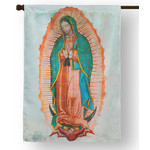 Large House Flag Our Lady of Guadalupe