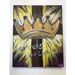 No Cross No Crown Canvas Painting