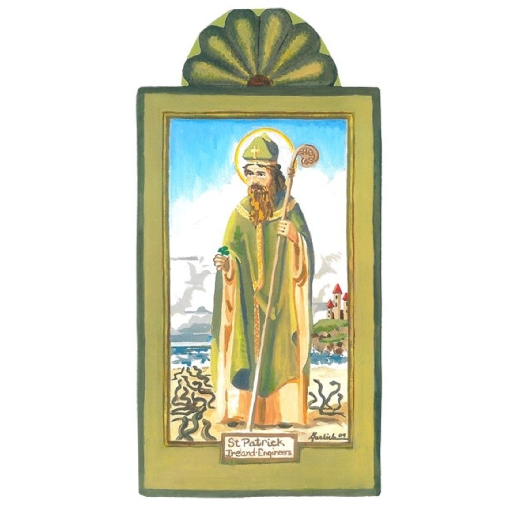 Retablo St Patrick Pocket Saint