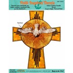 Decal Holy Spirit Cross